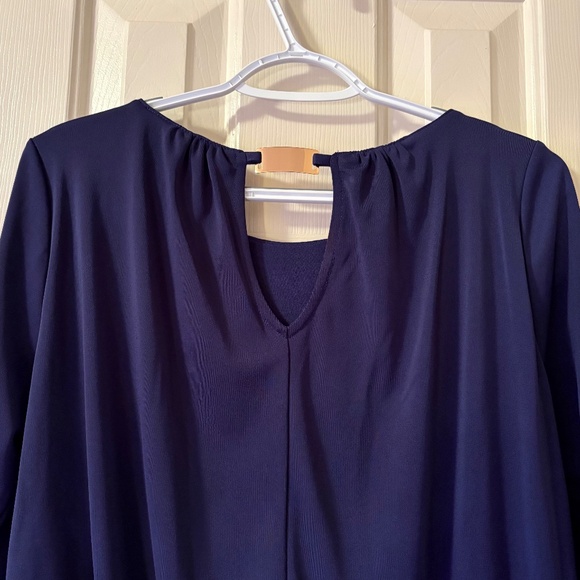 Nine West Jeans Size Medium Navy Elliot Top - Picture 4 of 5